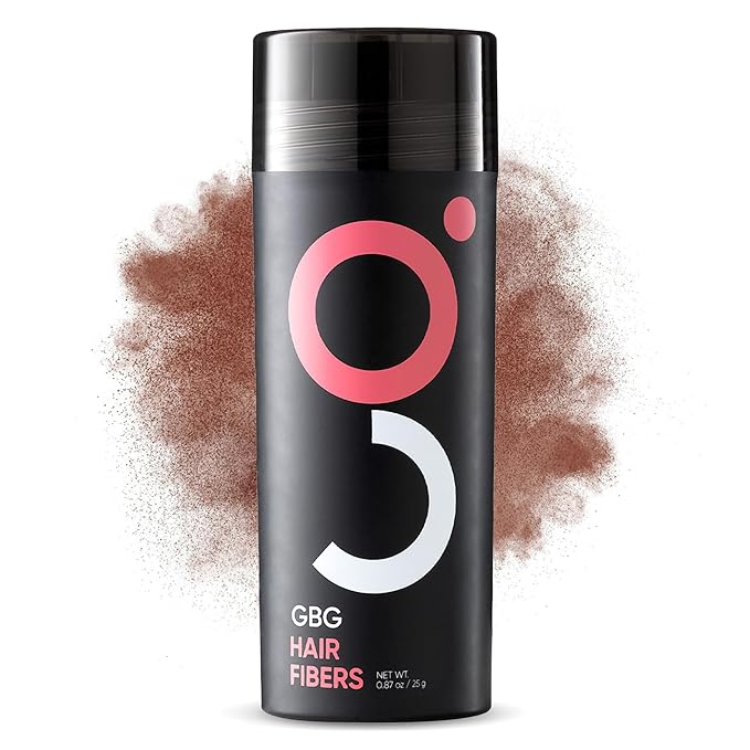 GBG Hair Fibers for Thinning Hair & Bald Spots (Auburn) - 25g Bottle - Conceals Hair Loss - Instant Cover Up & Volume in 30 Seconds, Hair Powder for Women & Men - Cruelty Free-VivaGrace Women