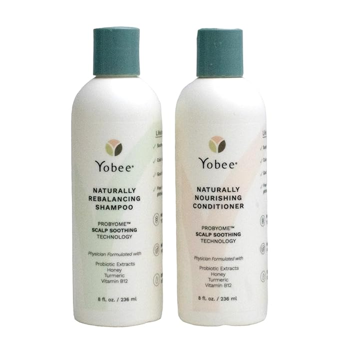 Psoriasis & Dandruff relief | Yobee Probiotic Shampoo & Conditioner | Doctor formulated-VivaGrace Women