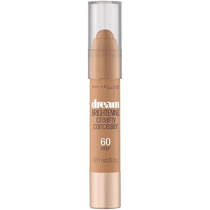 Maybelline New York Dream Brightening Creamy Concealer, Deep, 0.11 oz.-VivaGrace Women