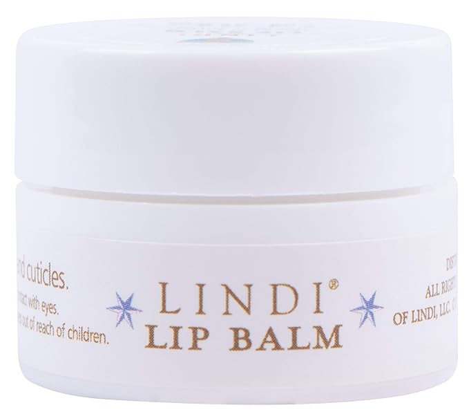 LINDI SKIN Lip Balm - Gentle, Non-Irritating, Vitamin E Formula That Hydrates and Soothes Dry, Chapped Lips - Soother for Nails & Cuticles - Allergy Tested Lip Balm for Cancer Patients (0.25 fl oz)-VivaGrace Women