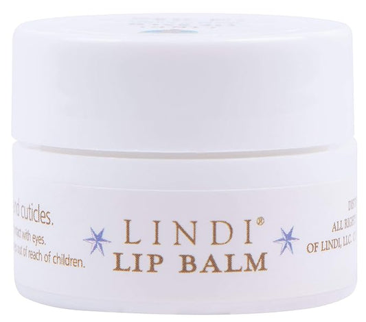 LINDI SKIN Lip Balm - Gentle, Non-Irritating, Vitamin E Formula That Hydrates and Soothes Dry, Chapped Lips - Soother for Nails & Cuticles - Allergy Tested Lip Balm for Cancer Patients (0.25 fl oz)-VivaGrace Women