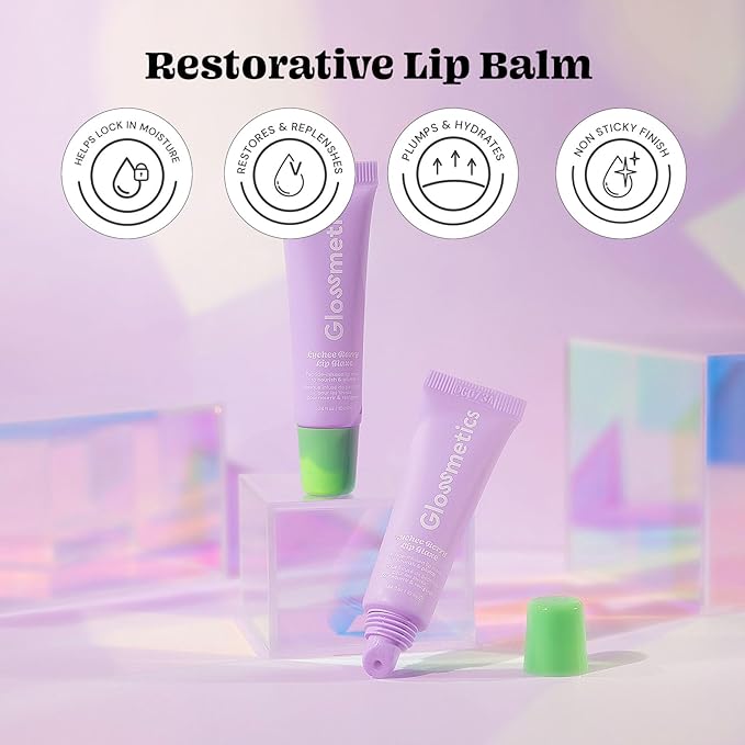 Glossmetics Lychee-Berry Overnight Lip Mask - Hydrating, Moisturizing Lip Balm for Soft, Smooth Lips-VivaGrace Women