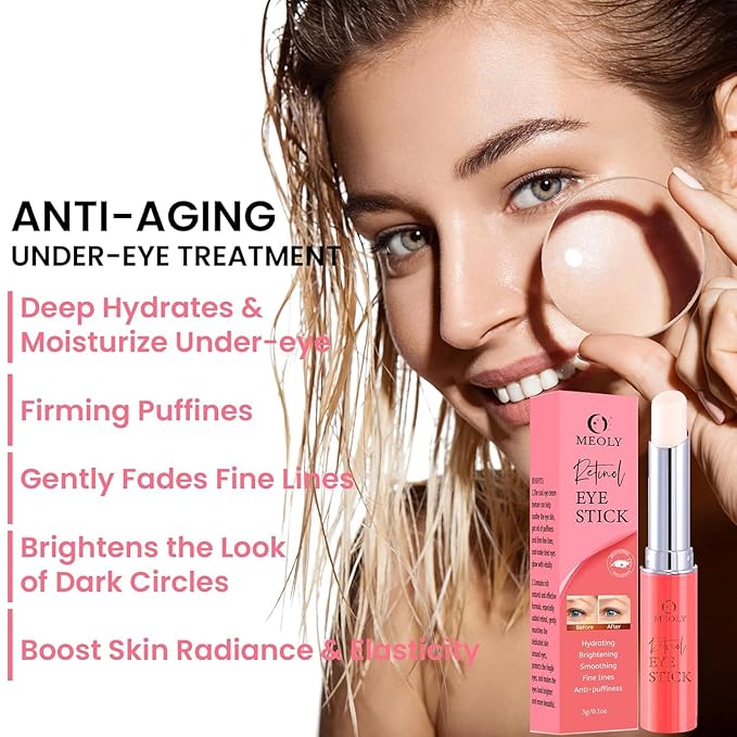 Retinol Eye Cream for Dark Circles: Unlock Radiant Eyes with Our Advanced Formula for Dark Circles, Wrinkles, and Under Eye Treatment-VivaGrace Women