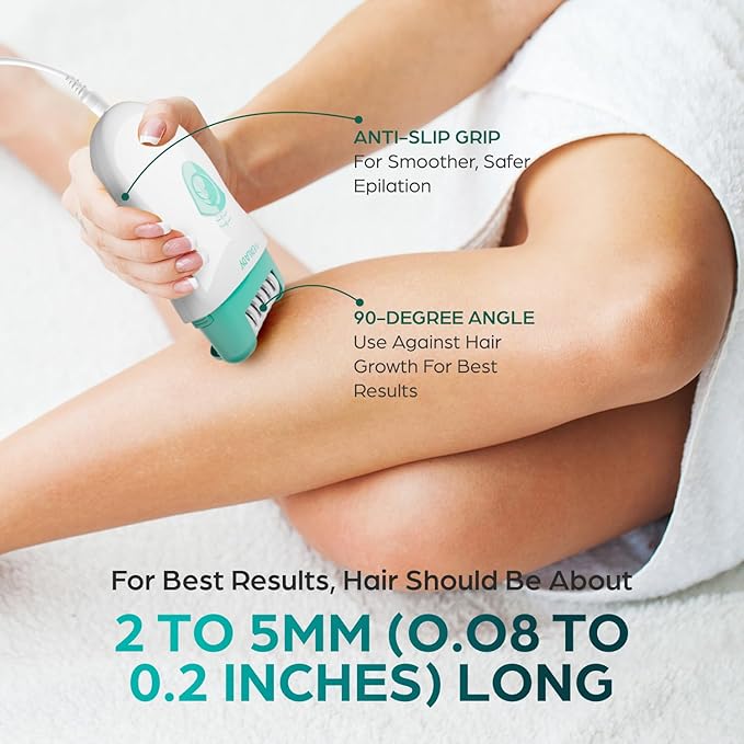 Epilady Speed Corded Epilator for Women | Compact Hair Removal Device for Arms, Legs, Underarms & Bikini Area, Epilators Hair Removal for Women-VivaGrace Women