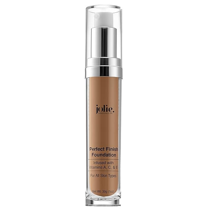 Jolie Perfect Finish Liquid Foundation Makeup SPF 15 Oil Free (DW1)-VivaGrace Women
