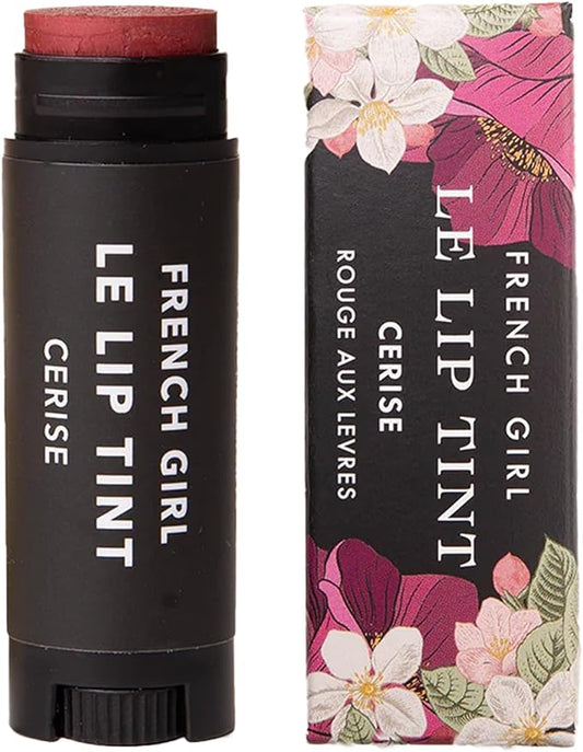 French Girl Le Lip Tint - Moisturizing & Hydrating Lip Balm for Sheer, Buildable Coverage & Shine, Clean Formula, Organic Ingredients, Vegan & Cruelty-Free-VivaGrace Women
