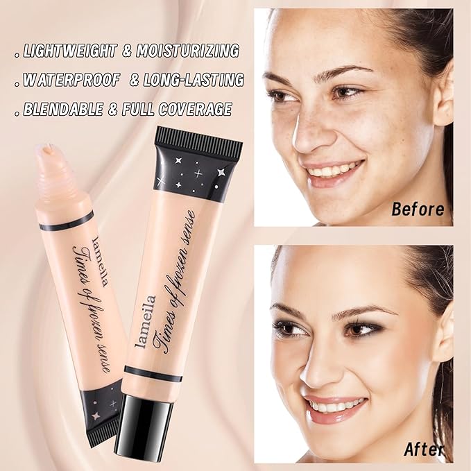 Makeup Set for Girls Teens Women, Makeup Present Set, Makeup Kit, Includes Eyeshadow Palette, Foundation, Blusher, Eyebrow Pencil, Eyeliner, Lip Gloss, Lip Oil, Makeup Brushes & Sponge-VivaGrace Women