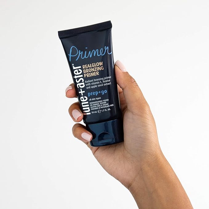 RealGlow® Bronzing Primer - Lightweight primer with sheer bronze light diffusers creates a healthy bronzed glow-VivaGrace Women