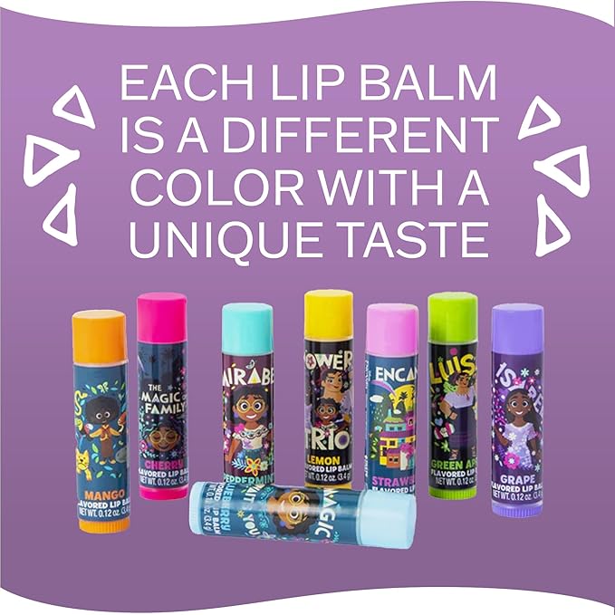 Encanto 8 Pack Lip Balm, 8.0 Fl Oz-VivaGrace Women
