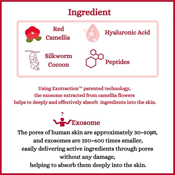 [DermaFi] Red Camellia Cell Activating Mist Facial Toner Spray (3.38 fl oz/100ml)-VivaGrace Women