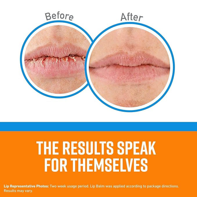 O'Keeffe's Cooling Relief Lip Repair Lip Balm for Dry, Cracked Lips, Stick, Twin Pack-VivaGrace Women