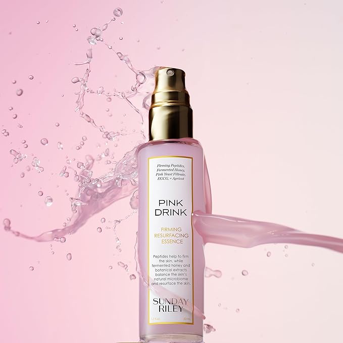 Sunday Riley Pink Drink Skin Firming Resurfacing Essence Face Mist-VivaGrace Women