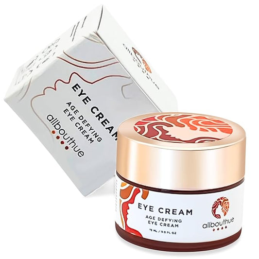 AllBoutHue Age Defying Eye Cream | Hydrating, Nourishing, Easy Absorbing and Long Lasting Effect, 0.5 Fl Oz-VivaGrace Women