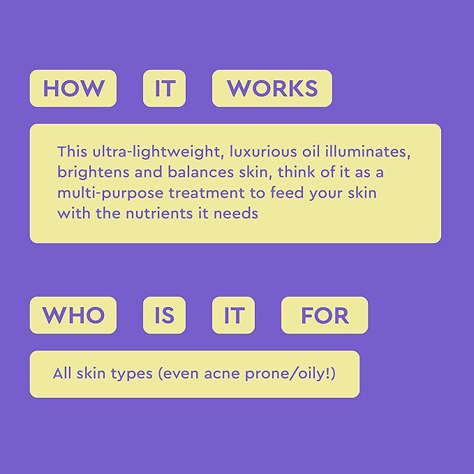 BYOMA Hydrating Recovery Oil - Luxury Face Oil with Squalane, Jojoba Oil & Seabuckthorn Oil - Instant Radiant and Glowy Skin - Barrier Repair Facial Oil - 1.01 fl. oz-VivaGrace Women