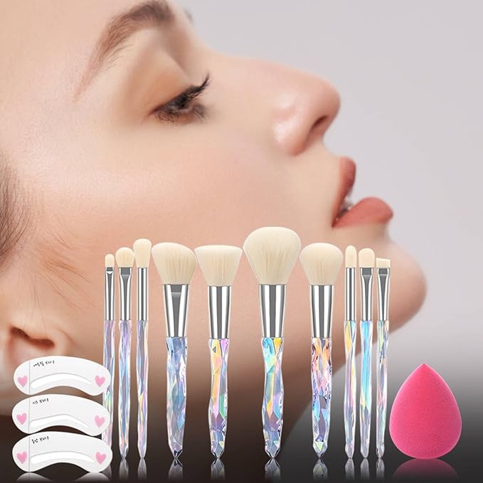 Makeup Kit for Women Full Kit, All in One Makeup Sets for Teens Girls Beginner Gift, Includes Eyeshadow Palette, Liquid Foundation, Concealer, Lip Gloss, Mascara, Powder Puff-VivaGrace Women