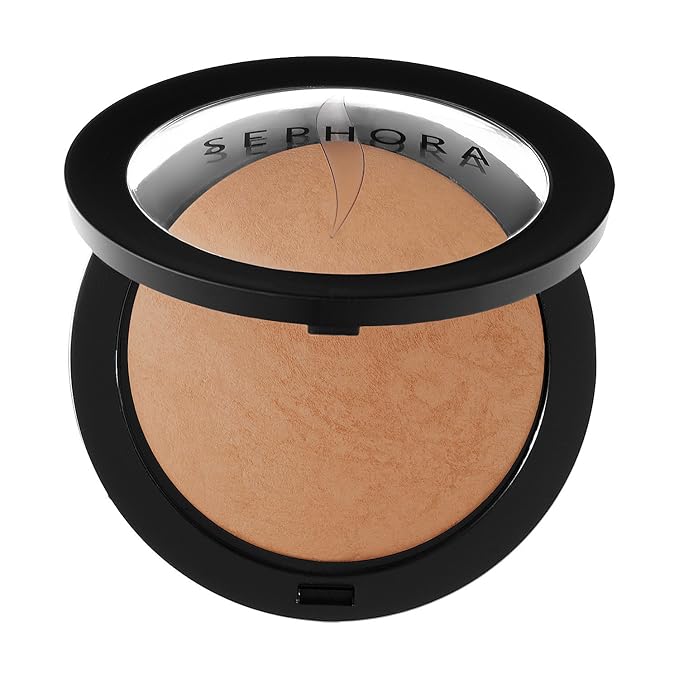 SEPHORA COLLECTION MicroSmooth Baked Foundation Face Powder (40 Tan)-VivaGrace Women