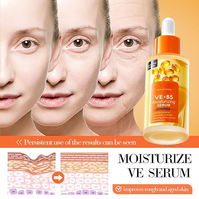 Vitamin B5 face routine set for women - women's skin care set - facial care set - Promote skin metabolism, moisturize, reduce oil, repair skin-VivaGrace Women