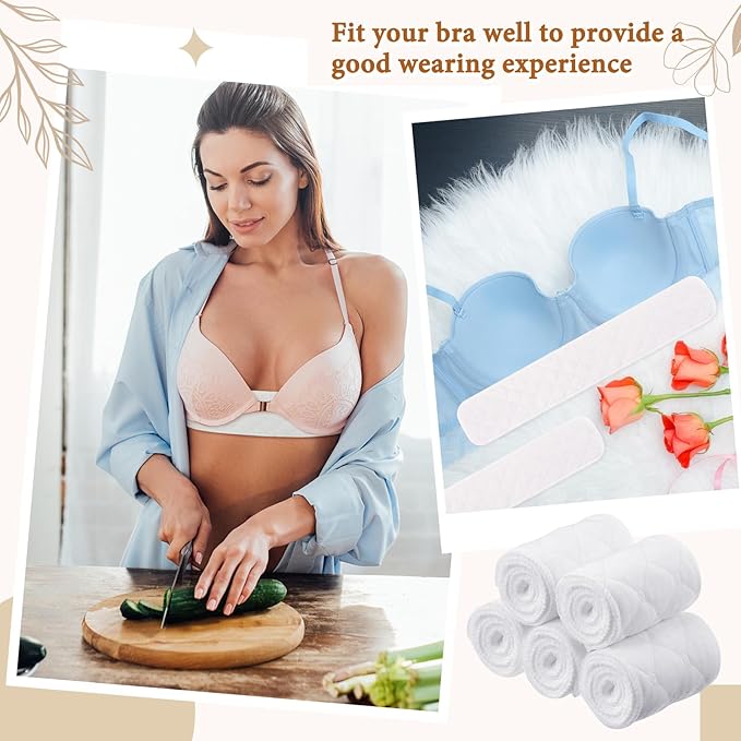 Cotton Tummy Liners and Bra Liners Set for Sweat Rash Skin Folds Plus Size Women Sweating Supplies-VivaGrace Women