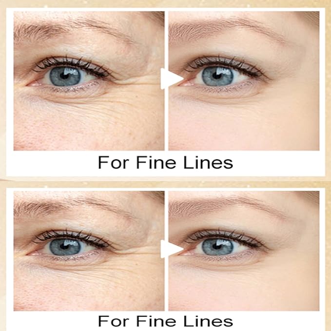 20g Eye Cream with Electric Massager, Moisturizing Anti-Wrinkles Eye Cream, Anti Aging Eye Cream for Dark Circles and Puffiness, Results in 3-4 Weeks to Reduce Fine Lines-VivaGrace Women