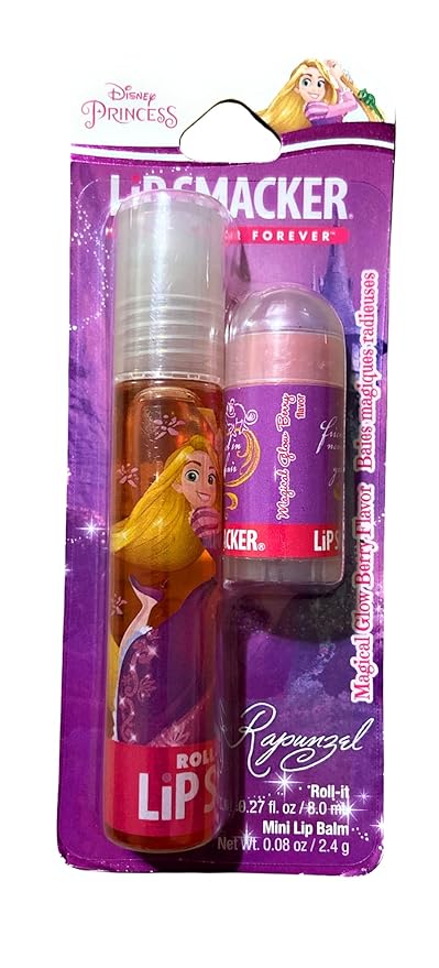 Lip Smacker Disney Tangled Princess Rapunzel Roll On Lip Balm-VivaGrace Women
