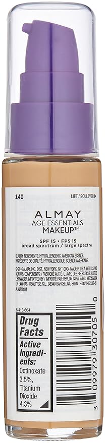 Almay Age Essentials Makeup, Light/Medium Warm-VivaGrace Women