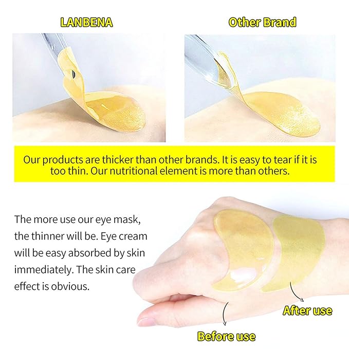 30 Pairs Hyaluronic Acid Collagen Eye Mask,Moisturizing Brightening Eye Mask, Eyes Treatment for Reducing Dark Circles, Lighten Wrinkles Anti-Aging, Fine Lines Eye Bags Puffiness for Women Men-VivaGrace Women