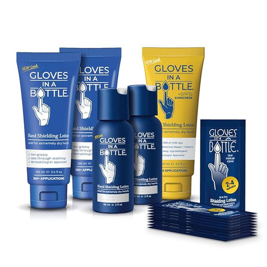 Gloves in a Bottle Skin Repair Lotion Gift Set for Dry Skin (5 Piece Set)-VivaGrace Women