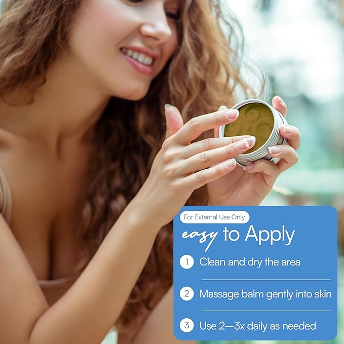 DNA Organics Comfrey Salve – Herbal Balm for Muscles, Knees & Joints – Organic, Handcrafted, Slow Infused, No Fillers – Scent-Free – for Dry Skin & Post-Workout Care – 4oz-VivaGrace Women