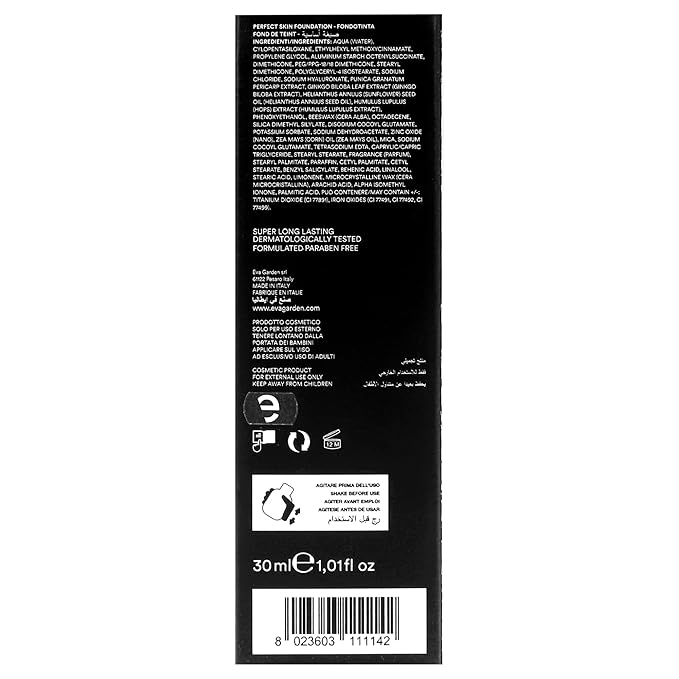 Perfect Skin Foundation - Soft Texture Ensures Excellent Coverage and Natural Finish - Visibly Reduces Signs of Aging - Smooth and Moisturizes Your Epidermis - 234 Tender Peach - 1.01 oz-VivaGrace Women