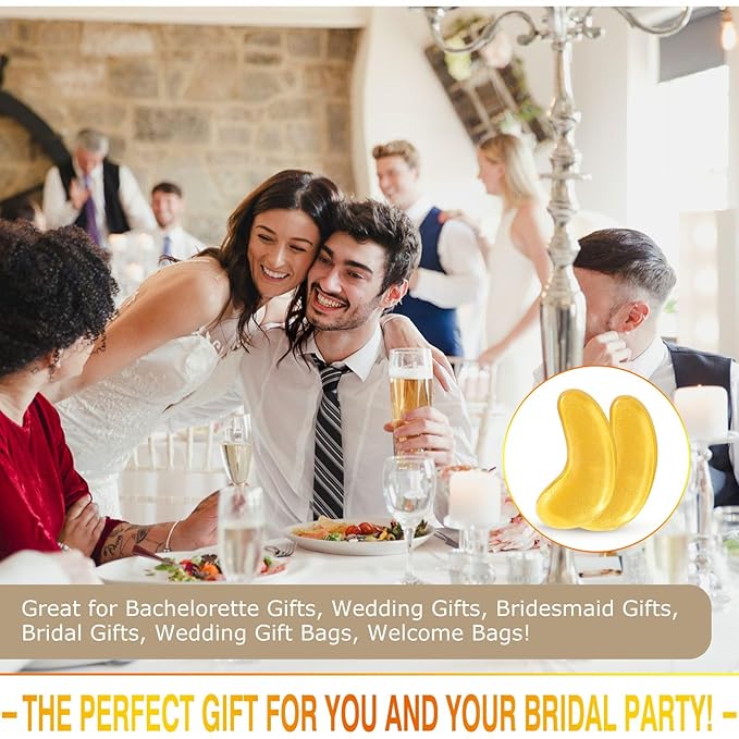 Under Eye Patches for Puffy Eyes and Dark Circles (20 Pairs), Under Eye Gold Mask with Hyaluronic Acid & Collagen to Reduce Wrinkles and Relieve Pressure, Eye Care Treatment for Men & Women Gift-VivaGrace Women