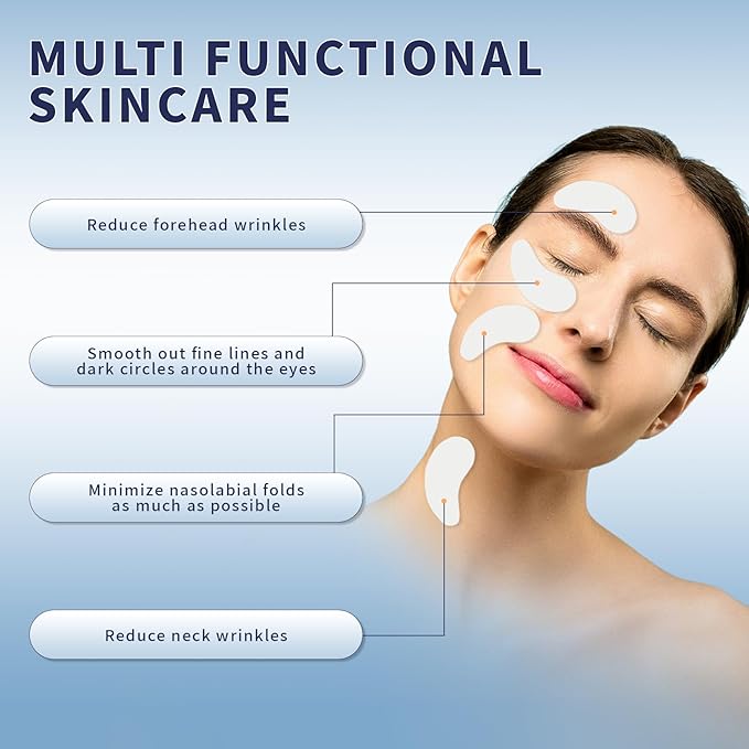 Under Eye Patches 5 Pairs Rreusable Under Eye Patches with Lifting Effect to Reduce Wrinkles and Fine Lines-VivaGrace Women