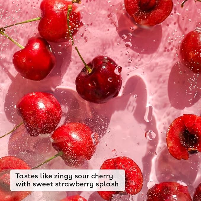 eos 24H Moisture Super Balm- Electric Cherry, Limited-Edition Lip Mask, 0.35 fl oz-VivaGrace Women