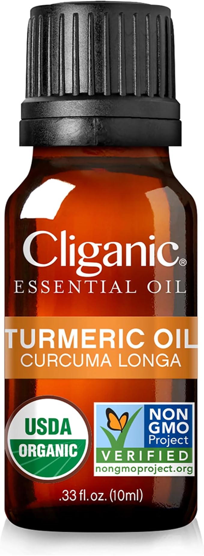 Cliganic Organic Turmeric Essential Oil, 100% Pure Natural for Aromatherapy | Non-GMO Verified (Packaging May Vary)-VivaGrace Women