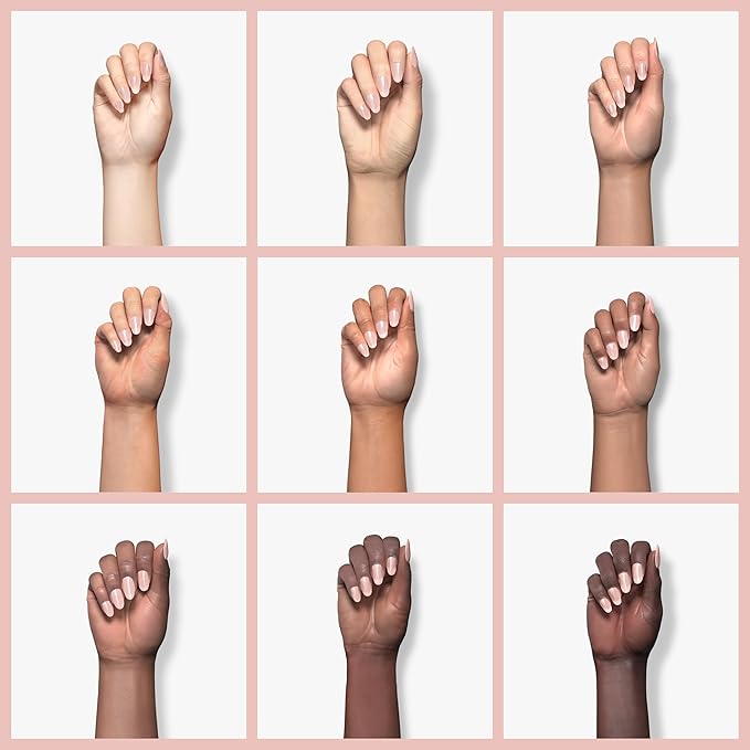RARJSM Nude Pink Gel Nail Polish, Bubble Gel Polish Bare Collection Soak Off UV LED Nail GelPolish Nail Art Starter Manicure Salon DIY at Home 15ML