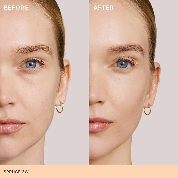 ILIA - Skin Rewind Complexion Stick - Foundation + Concealer + Skincare | Non-Toxic, Vegan, Cruelty-Free, Clean Makeup (3W - Spruce, 0.35 oz | 10 g)-VivaGrace Women