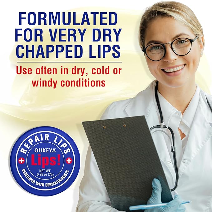 Lip Balm Treatment with Beeswax, Peppermint Oil,Natural Formula Lip Balm with Vitamin E & C Lips Daily Conditioning 24 hrs Long-lasting Moisture, Gentle Exfoliation Prevent Dryness & Chapping-VivaGrace Women