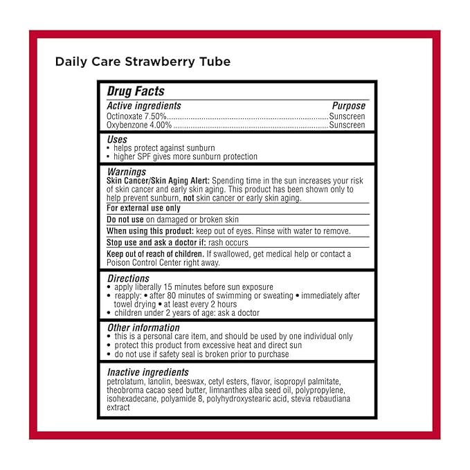 Carmex Daily Care Moisturizing Lip Balm Pack, SPF 15, Strawberry & Cupcake Batter Flavor Variety Pack Bag, 9 Count (7 Sticks, 2 Tubes)-VivaGrace Women