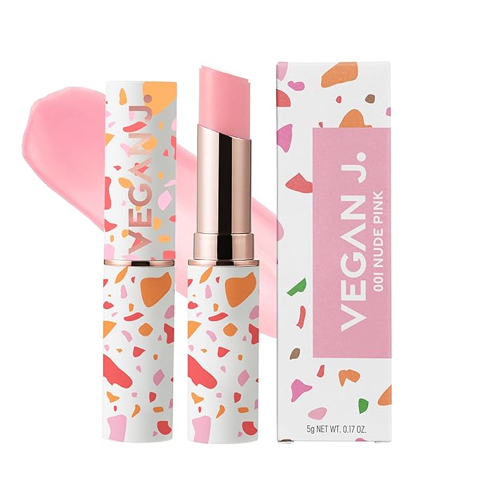 Lip Balm – Long-Lasting Hydration with Natural Color – Korean Beauty, Oasis Plant Complex, Silicone-Free, Vegan & Cruelty-Free Lip Care (001 Nude Pink)-VivaGrace Women