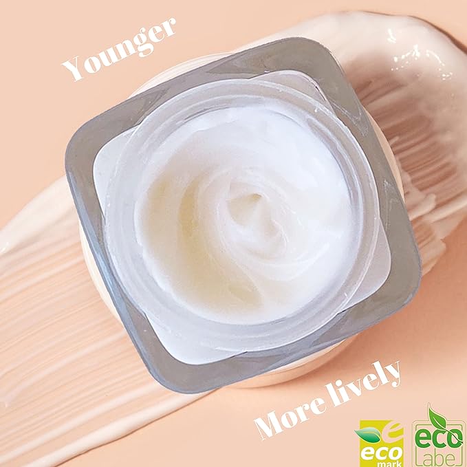 Face Primer Cream with Vitamin C and D, Collogen, Hyalurocic Acid, and Natural Extracts for Anti-Aging Moisturization-VivaGrace Women