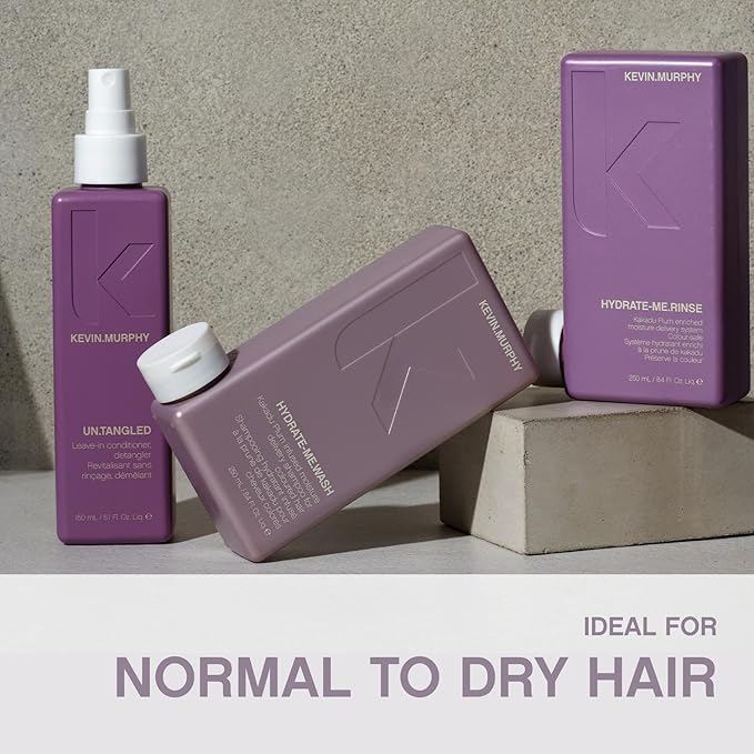 KEVIN.MURPHY HYDRATE-ME.WASH - Hydrating Shampoo for Natural & Coloured Hair - For Dull, Parched & Dry Hair - Deep Nourish Shampoos - 250 ml / 8.4 fl oz-VivaGrace Women