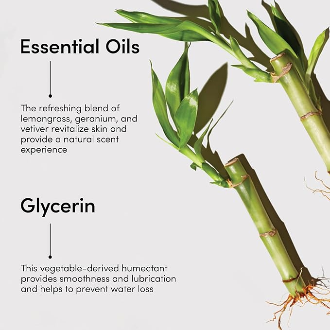 LATHER Bamboo Lemongrass Foaming Body Scrub - Gentle Exfoliating & Hydrating Scrub for All Skin Types - Leaves Soft & Smooth Skin - Scrub for the Body, Hands & Feet - 8 Oz Jar-VivaGrace Women