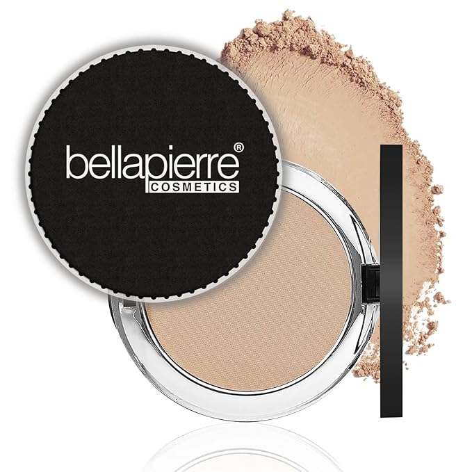 bellapierre Compact Mineral Foundation SPF 15 | Vegan & Cruelty Free Natural Makeup | Full Coverage Matte Foundation | Hypoallergenic | Oil & Talc Free - 0.35 Oz - Cinnamon-VivaGrace Women