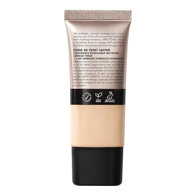 e.l.f. Soft Glam Foundation, Medium Coverage, Long-Lasting & Buildable Foundation For A Smooth, Satin Finish, Vegan & Cruelty-Free, 13 Fair Neutral-VivaGrace Women