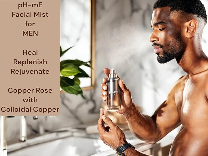 Hydrating Face Mist, Copper Rose, Pure, Natural, Organic Ingredients Helps your Skin Reduce Wrinkles, Fine Lines, Inflammation, Acne, for Clear Beautiful Skin (3.4oz)-VivaGrace Women