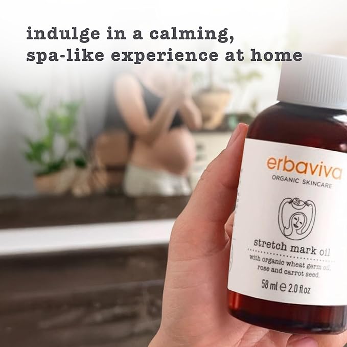 Erbaviva Stretch Mark Oil -Travel size 2 Fl Oz-VivaGrace Women