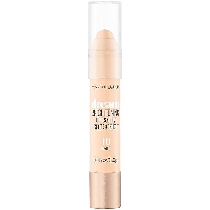 Maybelline New York Dream Brightening Creamy Concealer, Fair, 0.11 oz.-VivaGrace Women