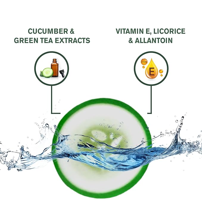 Fran Wilson NOURISH MY EYES Cucumber and Green Tea Pads - 36 Pads each (PACK OF 6) At-Home Spa Treatment to refresh and decrease puffiness under the eyes-VivaGrace Women