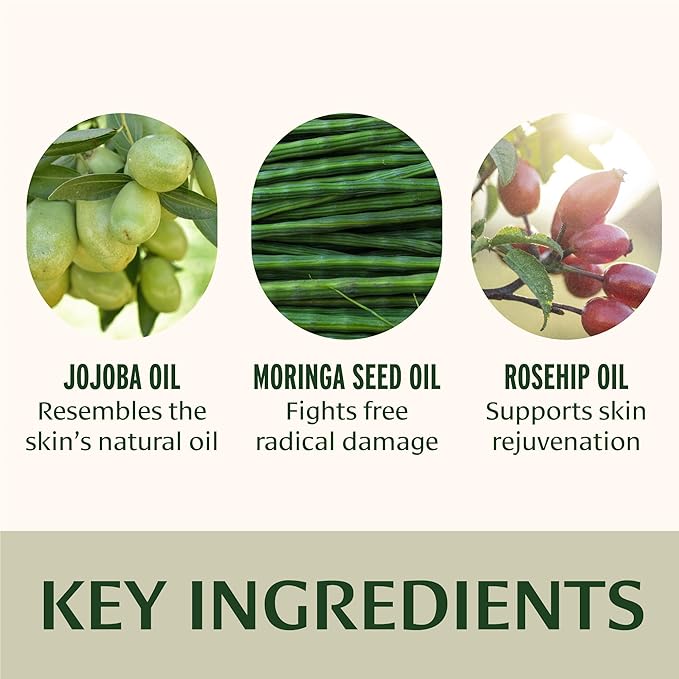 Banyan Botanicals Face Oil – Luxurious Ayurvedic Face Oil – Clean Skincare with Rosehip Oil and Jojoba Oil for Skin that Glows – 0.5 oz – Non-GMO, Cruelty Free, Paraben & Phthalate Free-VivaGrace Women