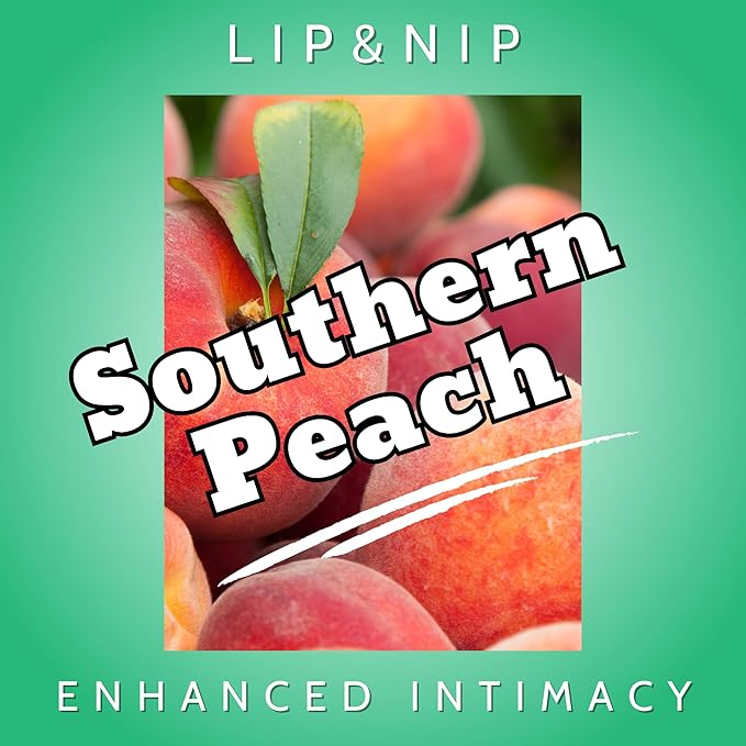 Southern Peach “Caroline” Flavored Balms | Southern Peach Flavored Hydrating Lip Balm, Nipple Balm, and Full Body Balm | Lip Balm & Moisturizer and Intimacy Enhancer - Pack of 3-VivaGrace Women
