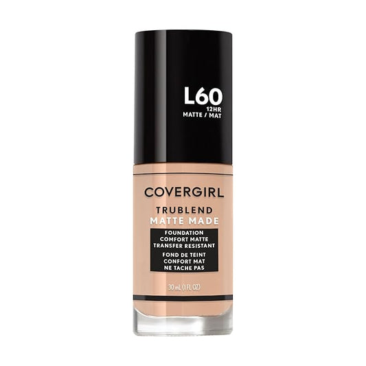 COVERGIRL TruBlend Matte Made Liquid Foundation, Light Nude-VivaGrace Women